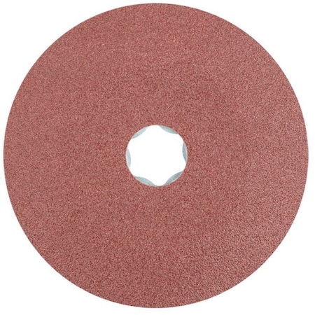 Pferd 40095 COMBICLICK Fiber Disc, 4-1/2in Dia. Aluminum Oxide A, 80 Grit 40095-PFERD
